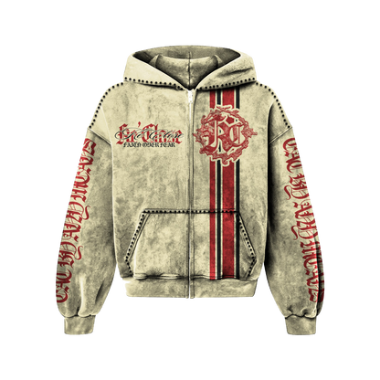"Faith Over Fear” Jacket - Red
