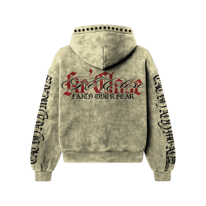 "Faith Over Fear” Jacket - Red
