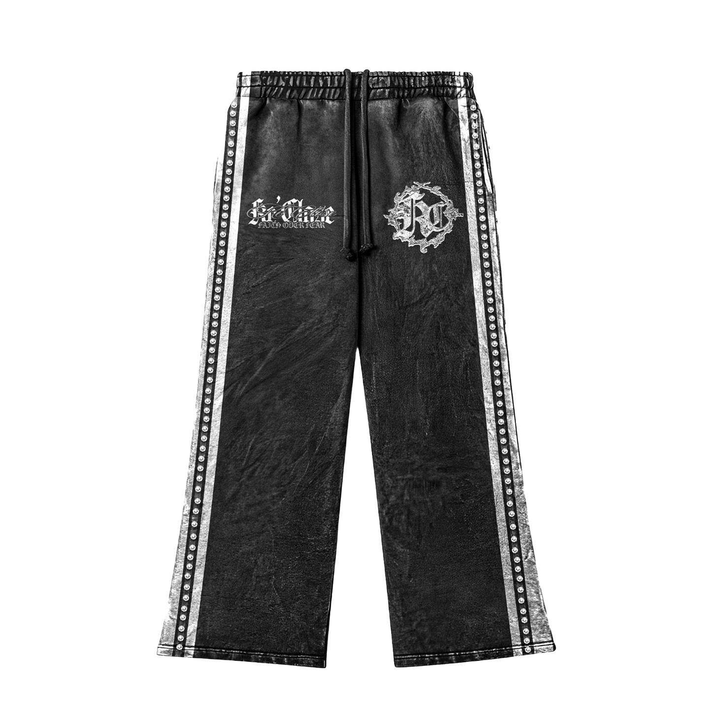 “Faith Over Fear” Sweat pants - Black