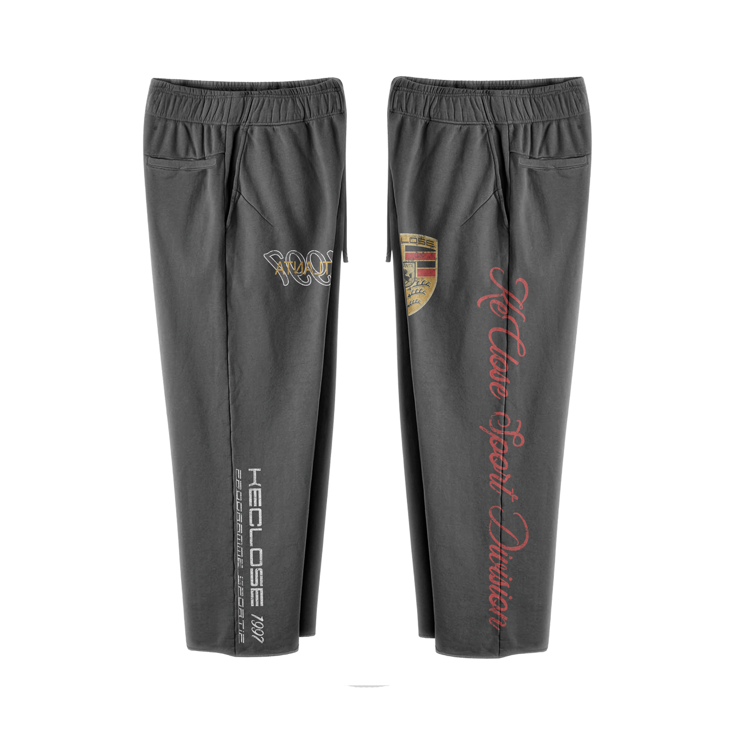 "9ine Eleven Set" Black Sweatpants