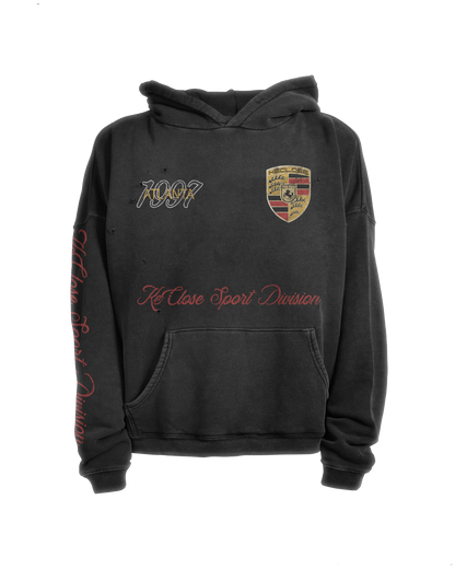 "9ine Eleven Set" Black Hoodie