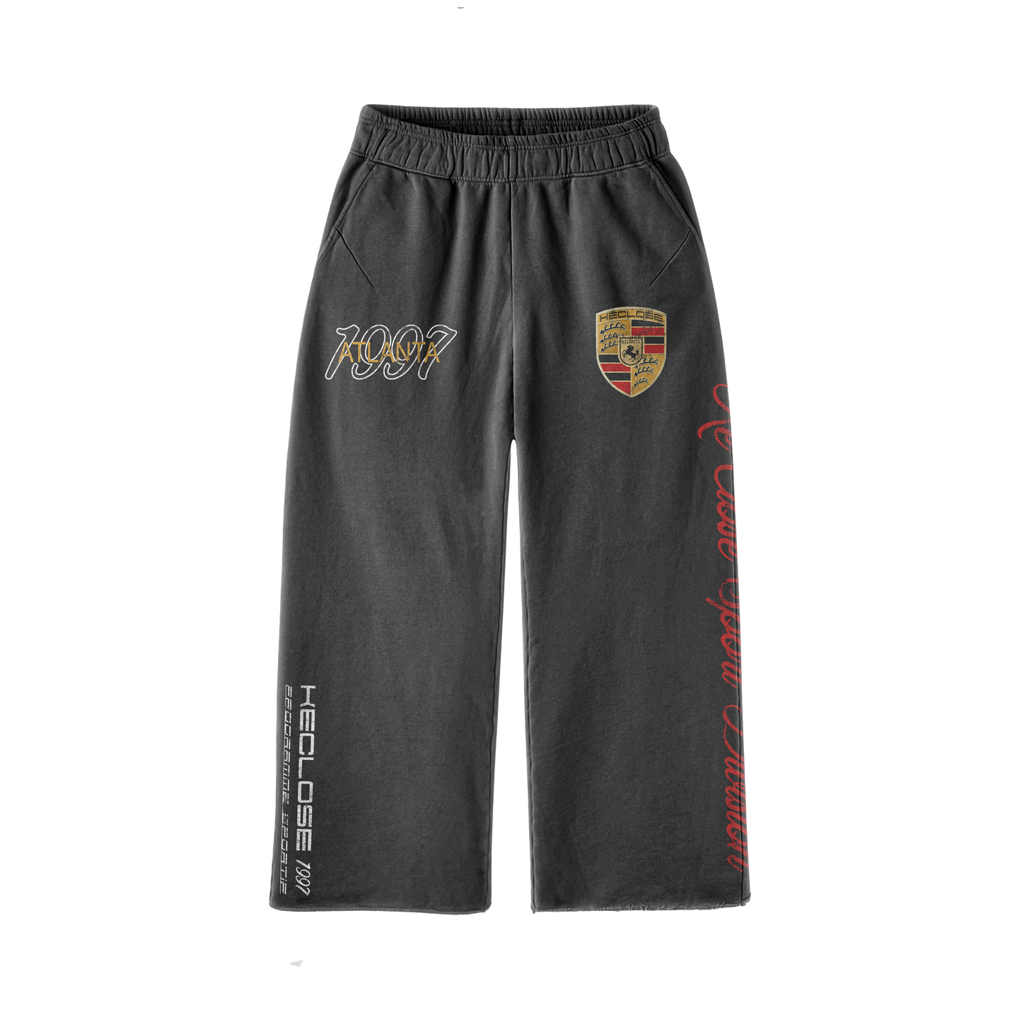 "9ine Eleven Set" Black Sweatpants